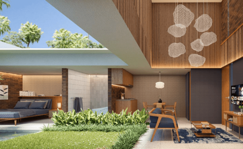 Tips Dekorasi Inner Court di Rumah Samanea Hill